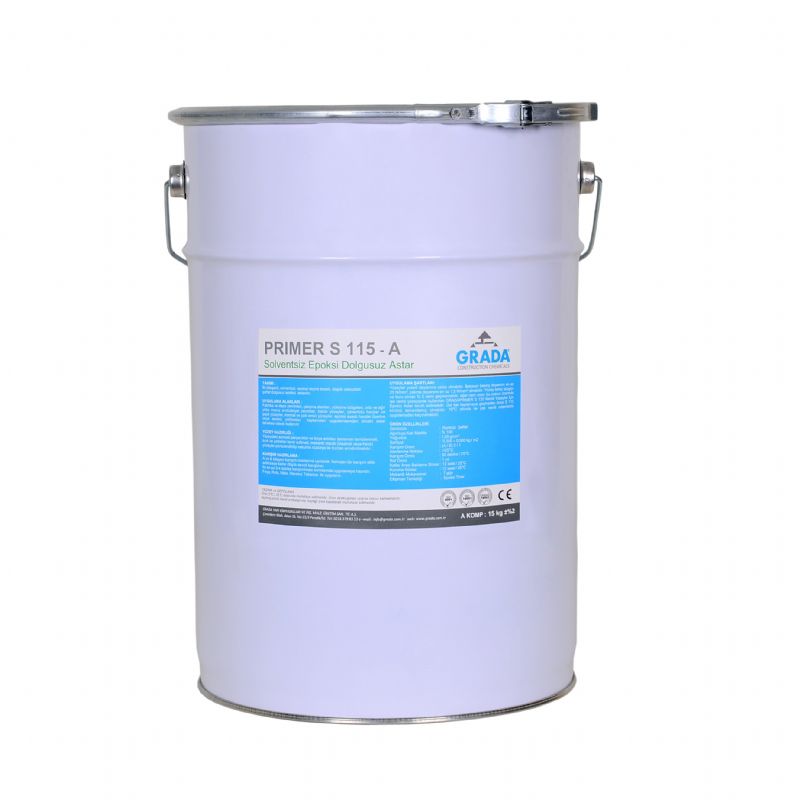 Solventsiz Şeffaf Epoksi Astar PRIMER S 115