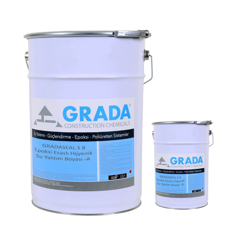 İçme Suyu Deposu Epoksi Yalıtım GRADASEAL S 8