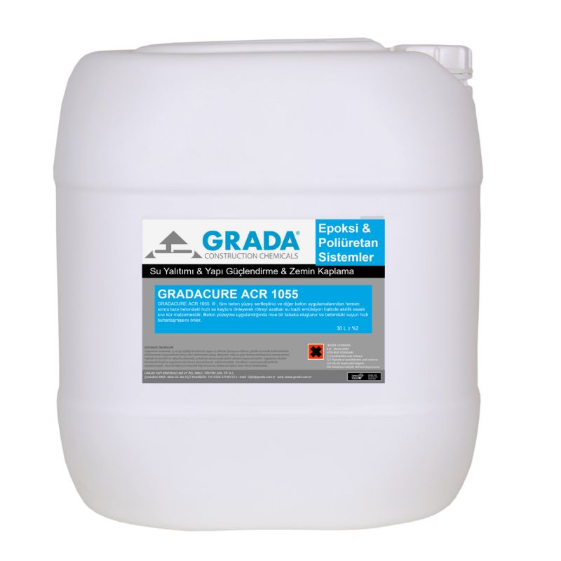 GRADACURE ACR 1055 Akrilik Esaslı Beton Kür Malzemesi
