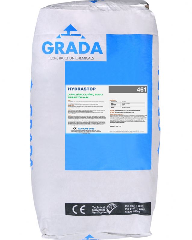 DOĞAL HİDROLİK KİREÇ ESASLI ENJEKSİYON HYDRASTOP 461