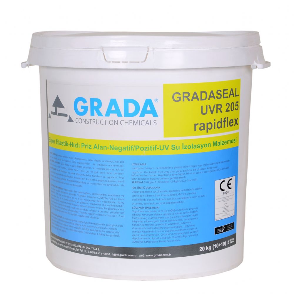 UV Dayanımlı Hızlı Kürlenen N/P UVR 205 RAPİDFLEX