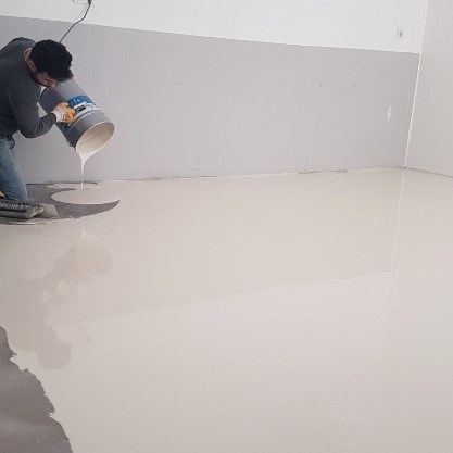 Poliüretan Self Leveling Zemin Kaplama PU FLOOR 745