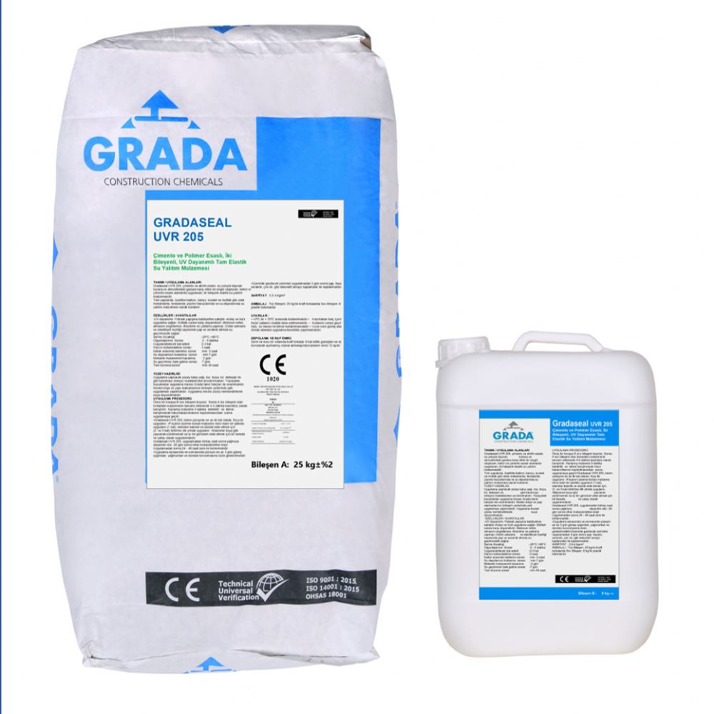 UV Dayanımlı Su Yalıtımı GRADASEAL UVR 205