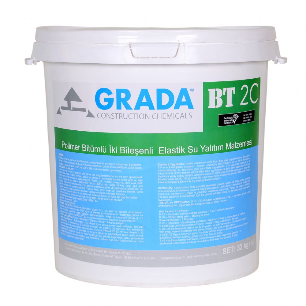 Bitüm kauçuk likit membran GRADASEAL BT 2C
