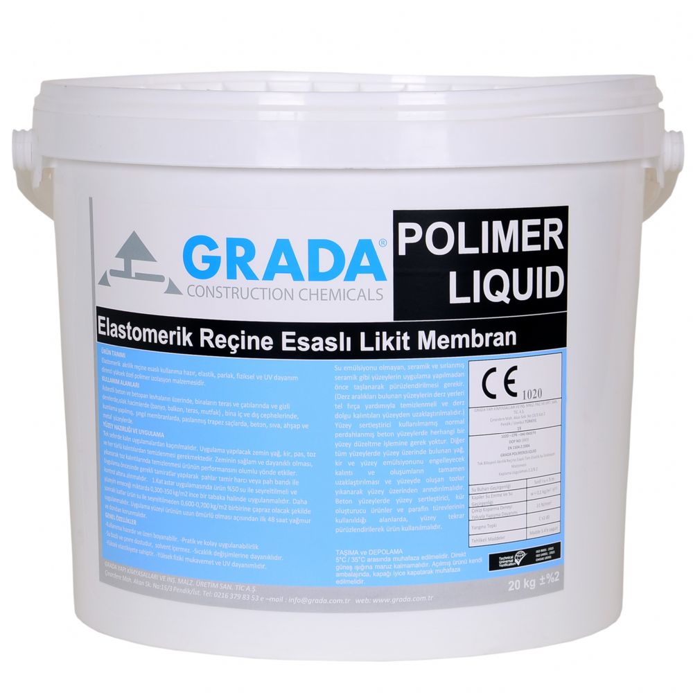 Elastomerik Reçine Likit Membran POLIMER LIQUID